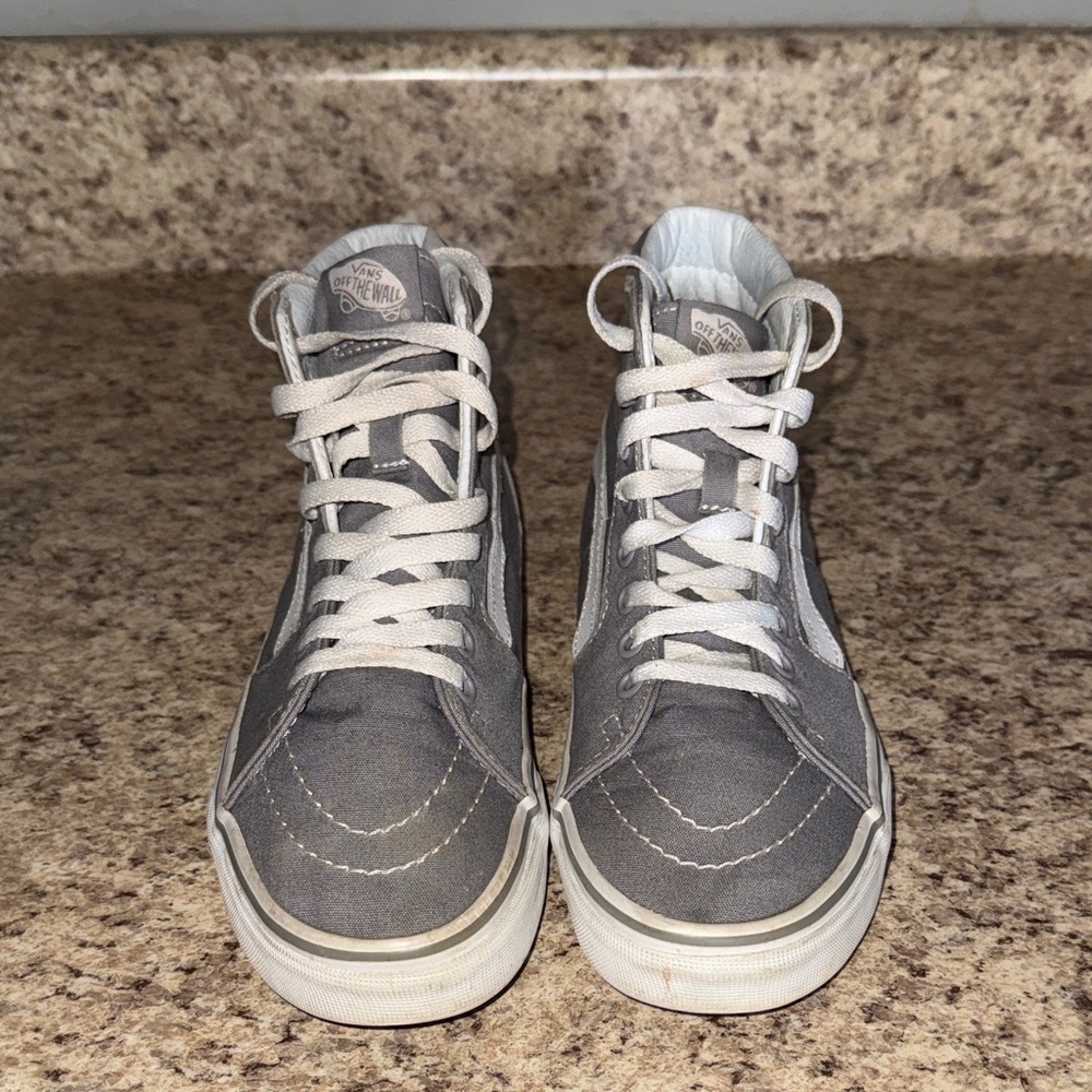 Vans Charcoal High-Top Sneakers